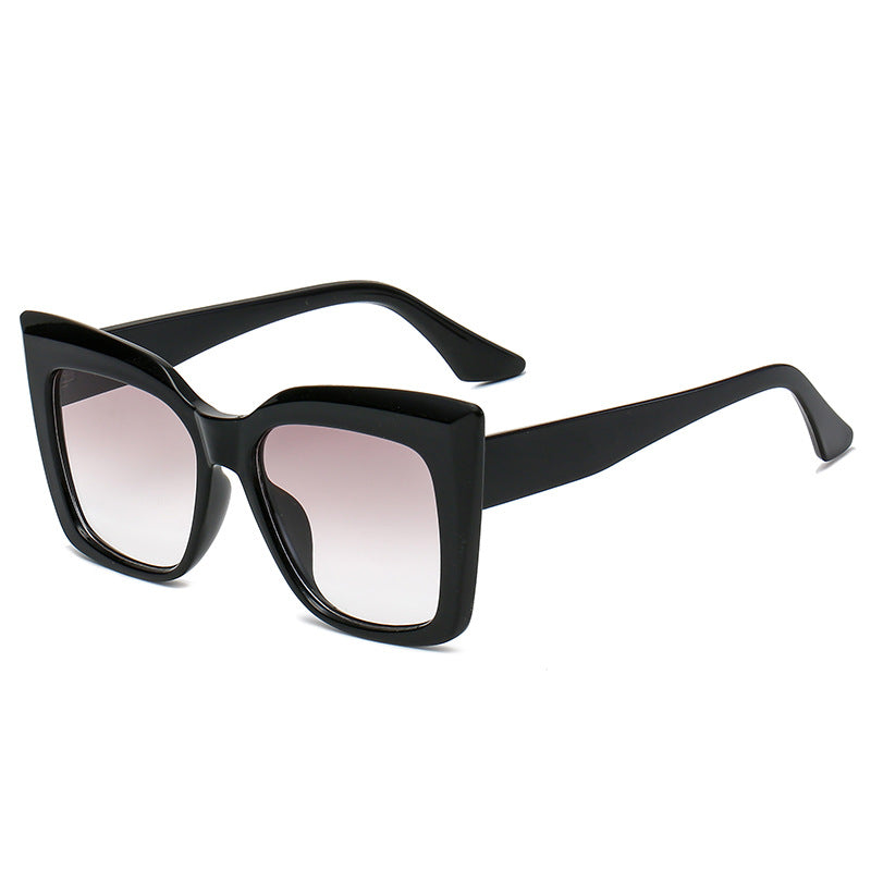 Luxe Divine Collection ~ Large Frame Cat Eye Sunglasses, Multiple Colors
