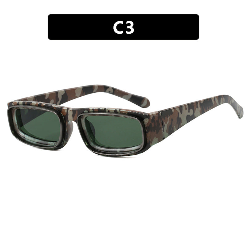 Luxe Divine Collection ~ Narrow Frame Square Sunglasses, Multiple Colors