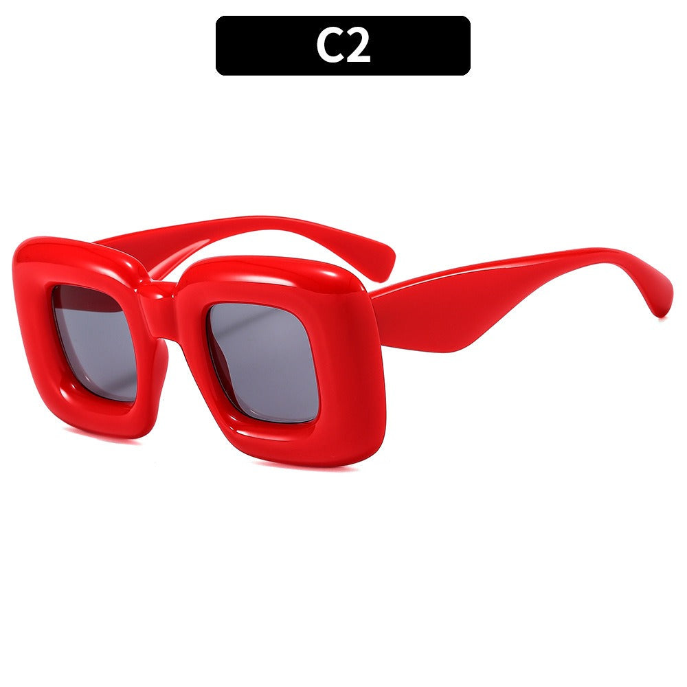 Luxe Divine Collection ~ Inflatable Square Sunglasses, Multiple Colors