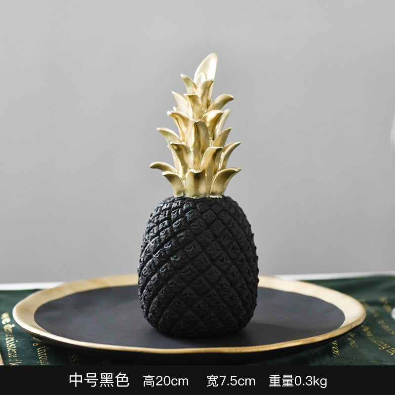 Luxe Divine Collection ~ Resin crafts, Golden Pineapple Creative Decorations, Sold Separately
