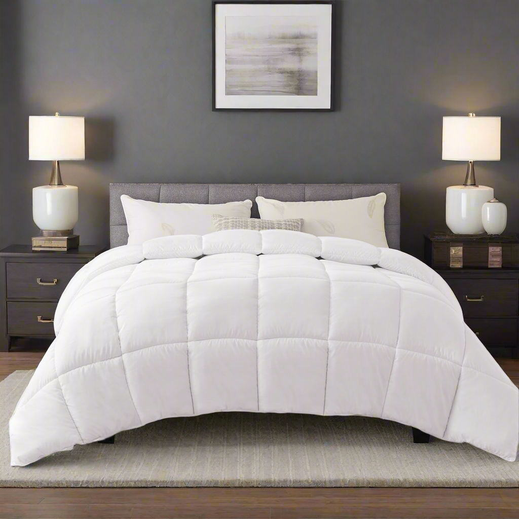 Luxe Divine Collection ~ Four Season Universal Down Comforter, Queen and King
