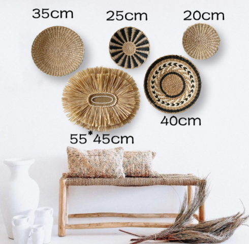 Luxe Divine Collection ~ Moroccan Bohemian Wall Decor Hanging Plate