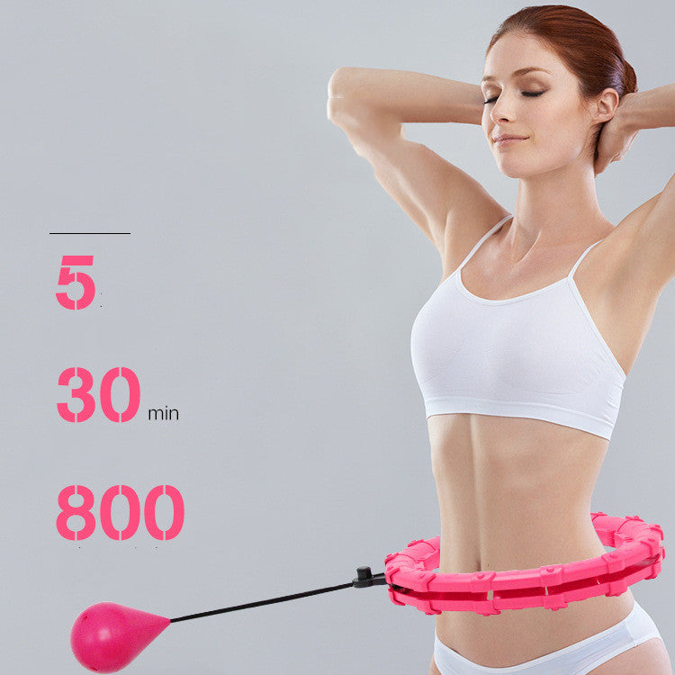 Luxe Divine Collection ~ Fitness Ring Adjustable Sport Hoops Abdominal Thin Waist Exercise Detachable Massage Fitness Hoops Gym Home Training Weight Loss