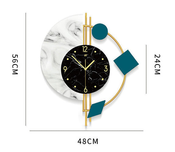 Luxe Divine Collection ~ Living Room Stylish Home Decor Quartz Wall Clocks