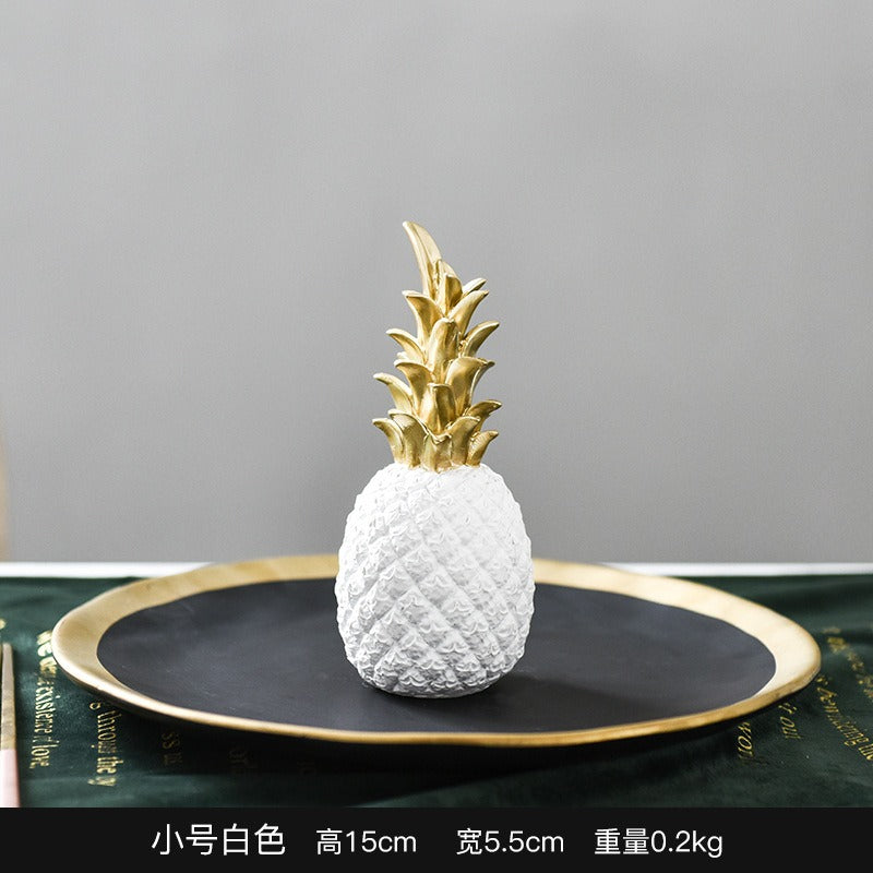 Luxe Divine Collection ~ Resin crafts, Golden Pineapple Creative Decorations, Sold Separately