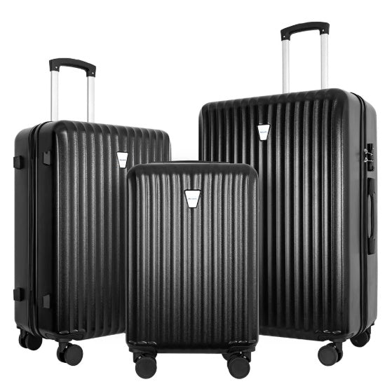 Luxe Divine Collection ~ 3-Piece Hardshell Suitcase Set