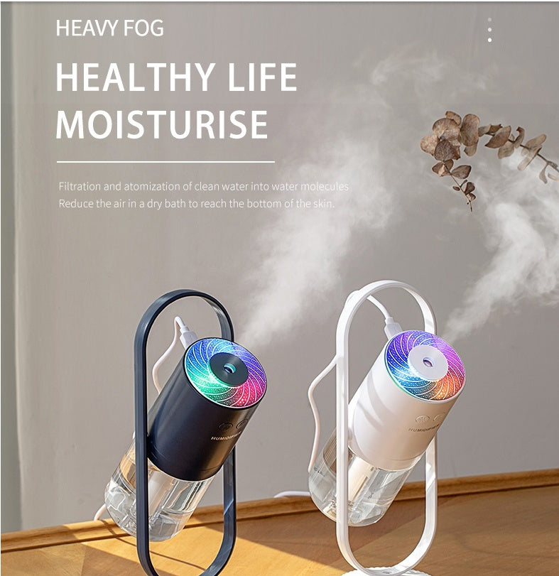 Luxe Divine Collection ~ USB Air Humidifier With Projection Night Lights Ultrasonic Car or Home Mist MakerAir Purifier and Humidifier Sticks Sold Separately