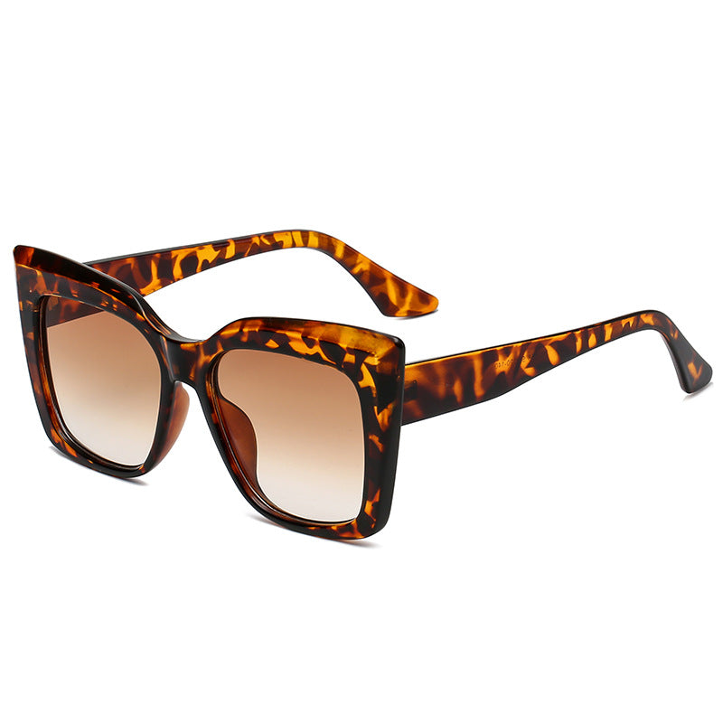 Luxe Divine Collection ~ Large Frame Cat Eye Sunglasses, Multiple Colors