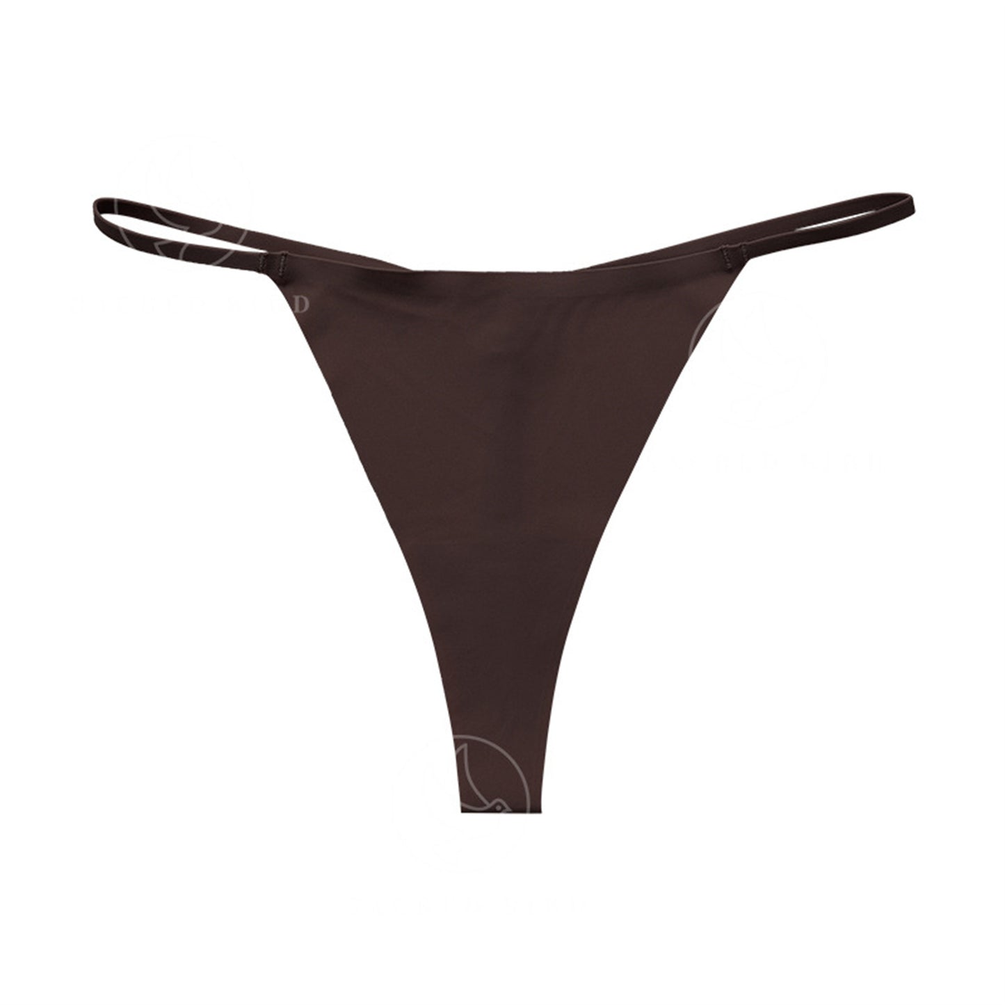 Luxe Divine Collection ~ Seamless Thin Belt Buckle T-shaped Panties T-string For Women