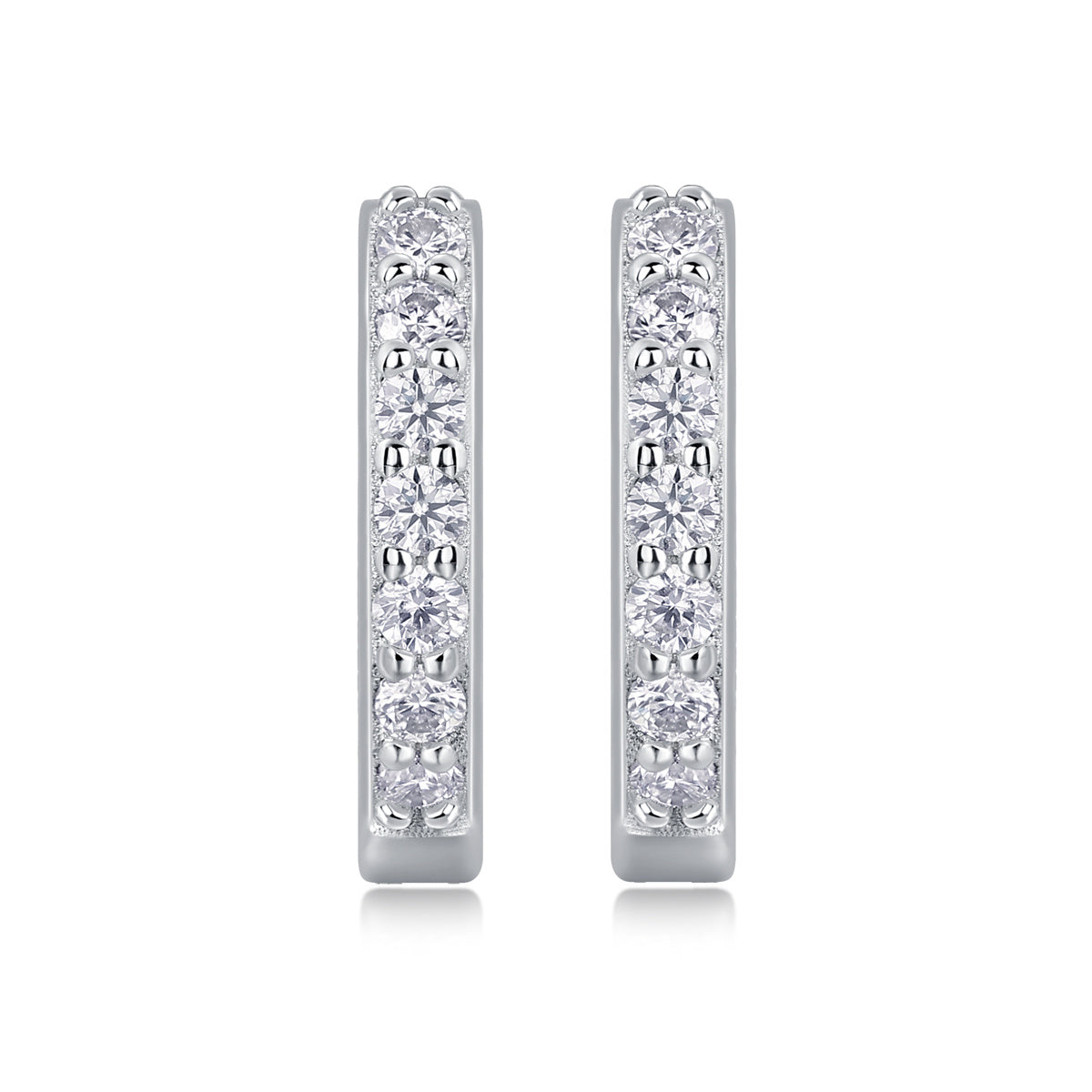 Luxe Divine Collection ~ Moissanite Silver Earrings