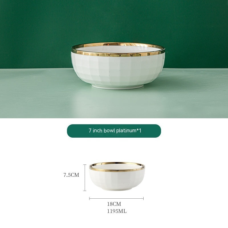 Luxe Divine Collection ~ Luxury Nordic Home Ceramic Bowl or Plate