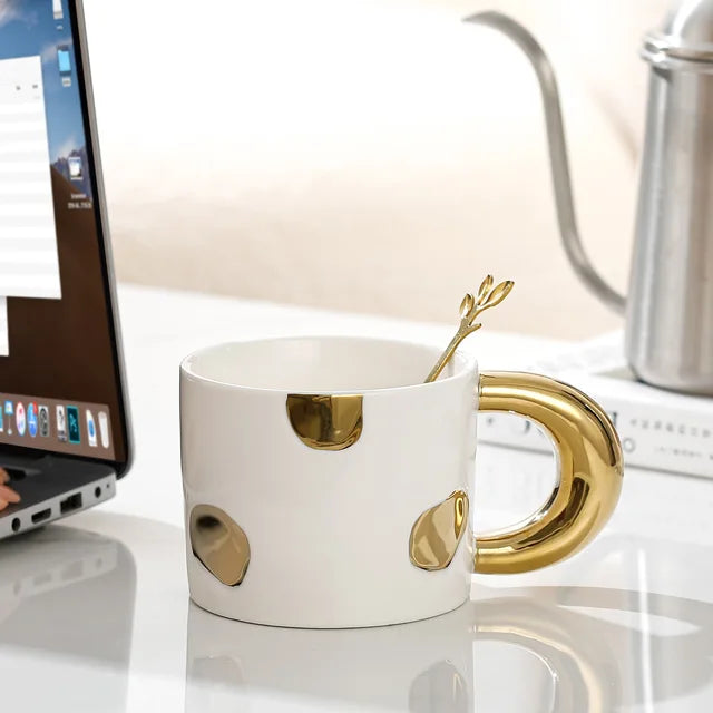 Luxe Divine Collection ~ Electroplated Ceramic Mug