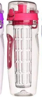 Luxe Divine Collection ~ 1000ml Water Fruit Bottle, BPA Free, Fruit Infuser, Juice Shaker