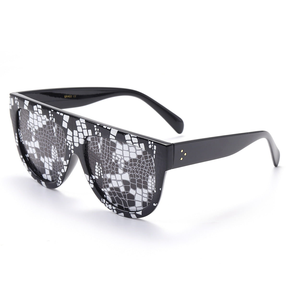 Luxe Divine Collection ~ Python Pattern Sunglasses