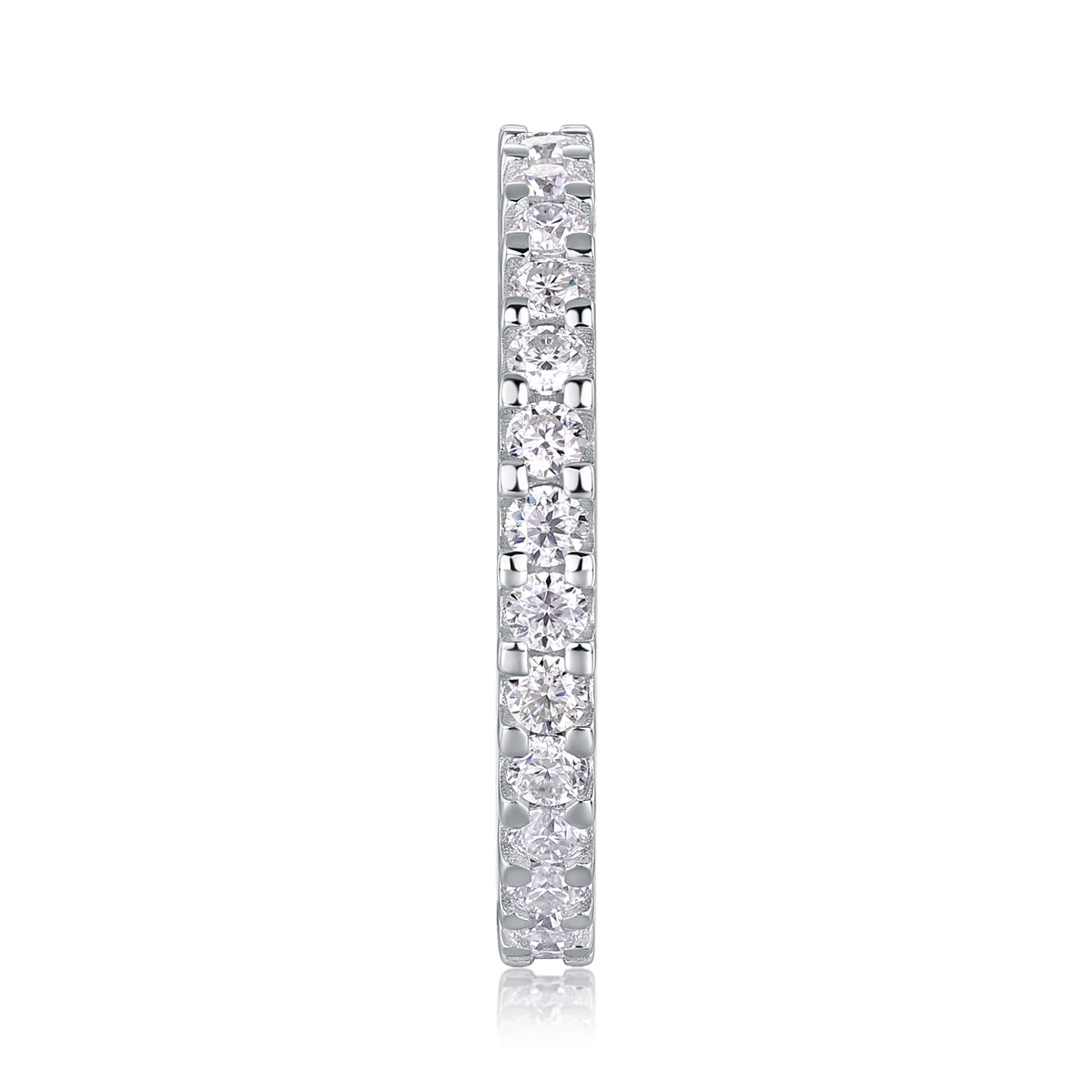Luxe Divine Collection ~ Wish Diamond Moissanite Silver Ring