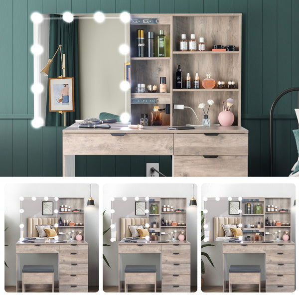Luxe Divine Collection ~ Vanity Retro Dray Dressing Table Set