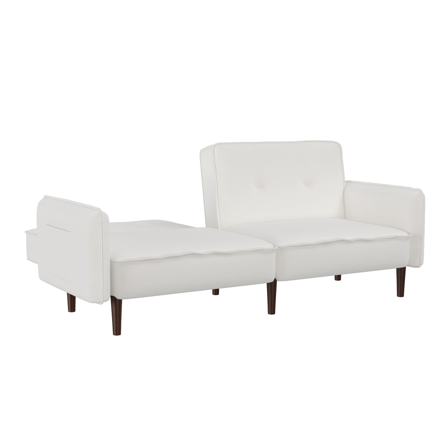 Luxe Divine Collection ~ White Cotton/Linen Sofabed