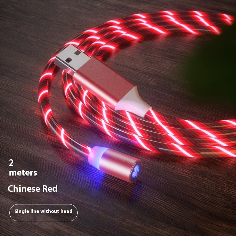 Luxe Divine Collection ~ Magnetic Charging Cable Streamer Fast Charging Cable Lighting, in Micro, USB Cable, LED, Magnet Charger Type-C Cable
