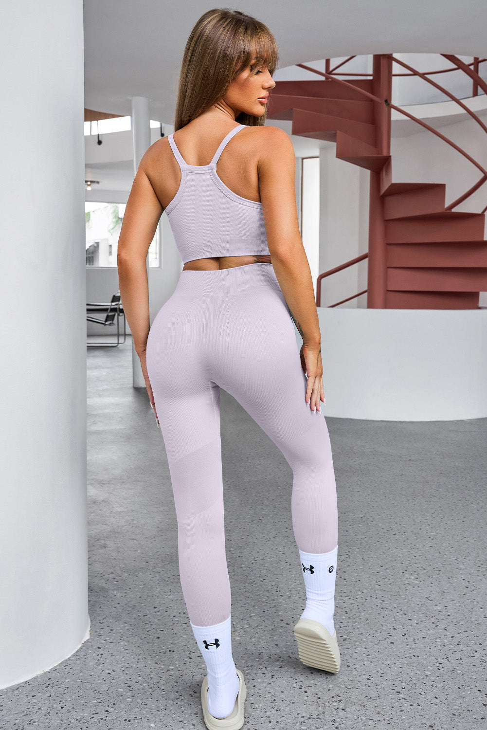 Luxe Divine Collection ~ Tank Cropped Active Top and Pants Set