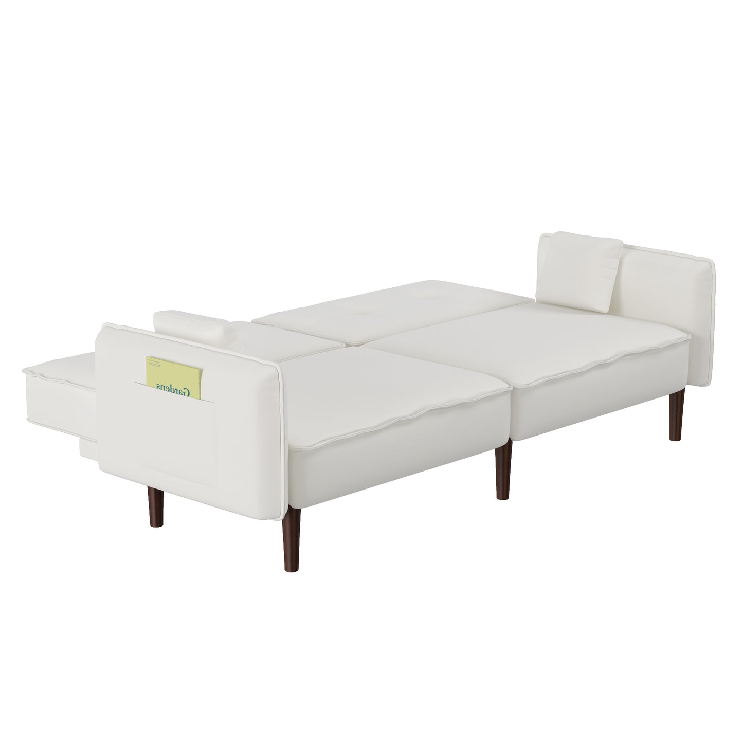 Luxe Divine Collection ~ White Cotton/Linen Sofabed