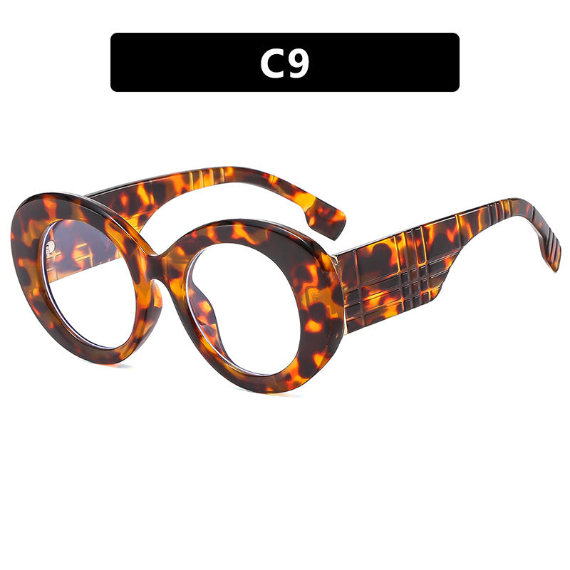 Luxe Divine Collection ~ Large Frame Circular Sunglasses, Multiple Colors