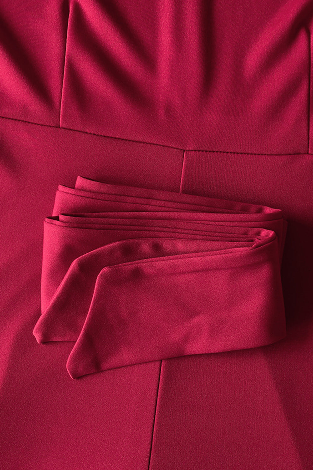 Luxe Divine Collection ~ Mock Neck Tie-Waist Half Sleeve Jumpsuit