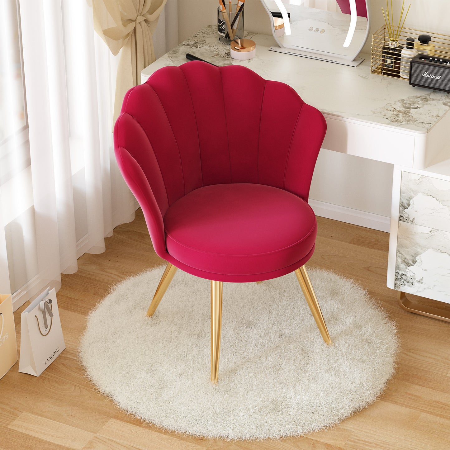 Luxe Divine Collection ~ Premium Velvet Accent Chair, Multiple Colors