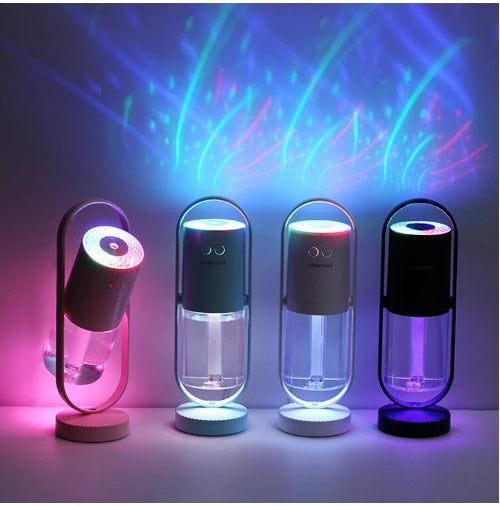 Luxe Divine Collection ~ USB Air Humidifier With Projection Night Lights Ultrasonic Car or Home Mist MakerAir Purifier and Humidifier Sticks Sold Separately