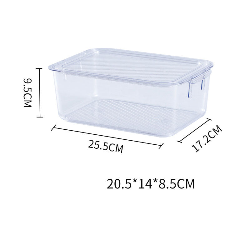 Luxe Divine Collection ~ Kitchen Storage Refrigerator Fresh-Keeping Freezer Storage Box With Lid Storage Food Food Fruit And Vegetable Finishing Egg Box