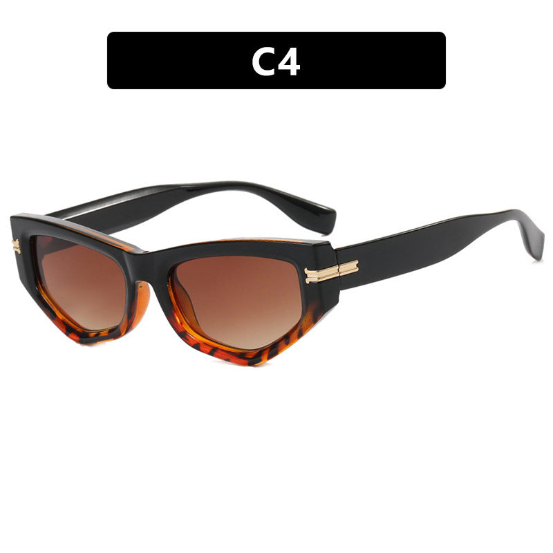 Luxe Divine Collection ~ Irregular Cat Sunglasses, Multiple Colors