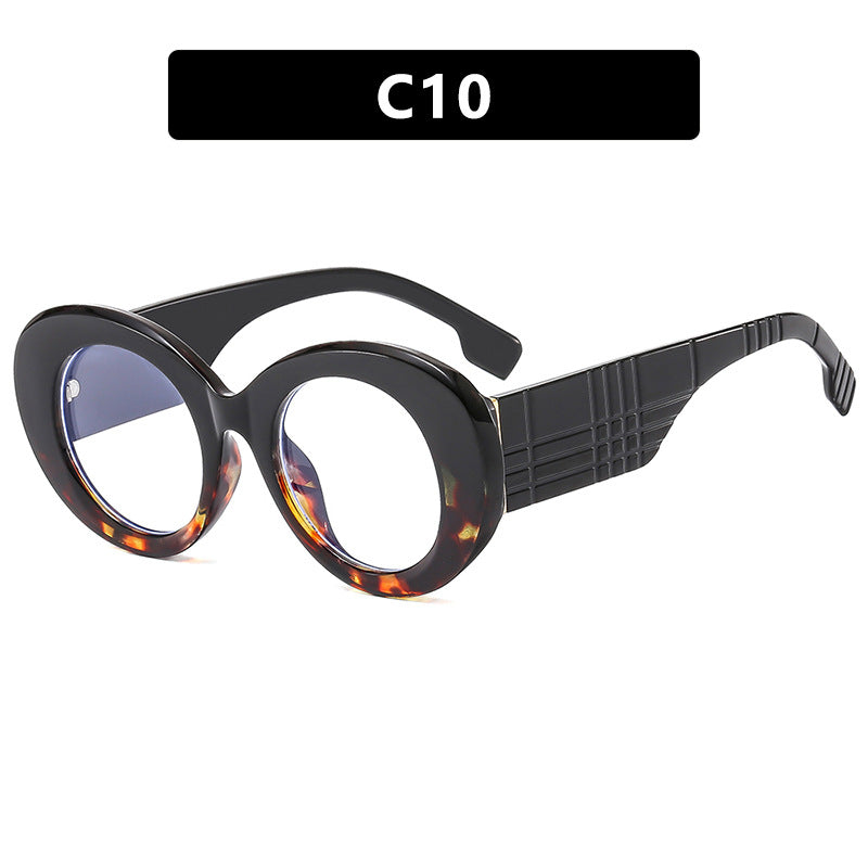 Luxe Divine Collection ~ Large Frame Circular Sunglasses, Multiple Colors