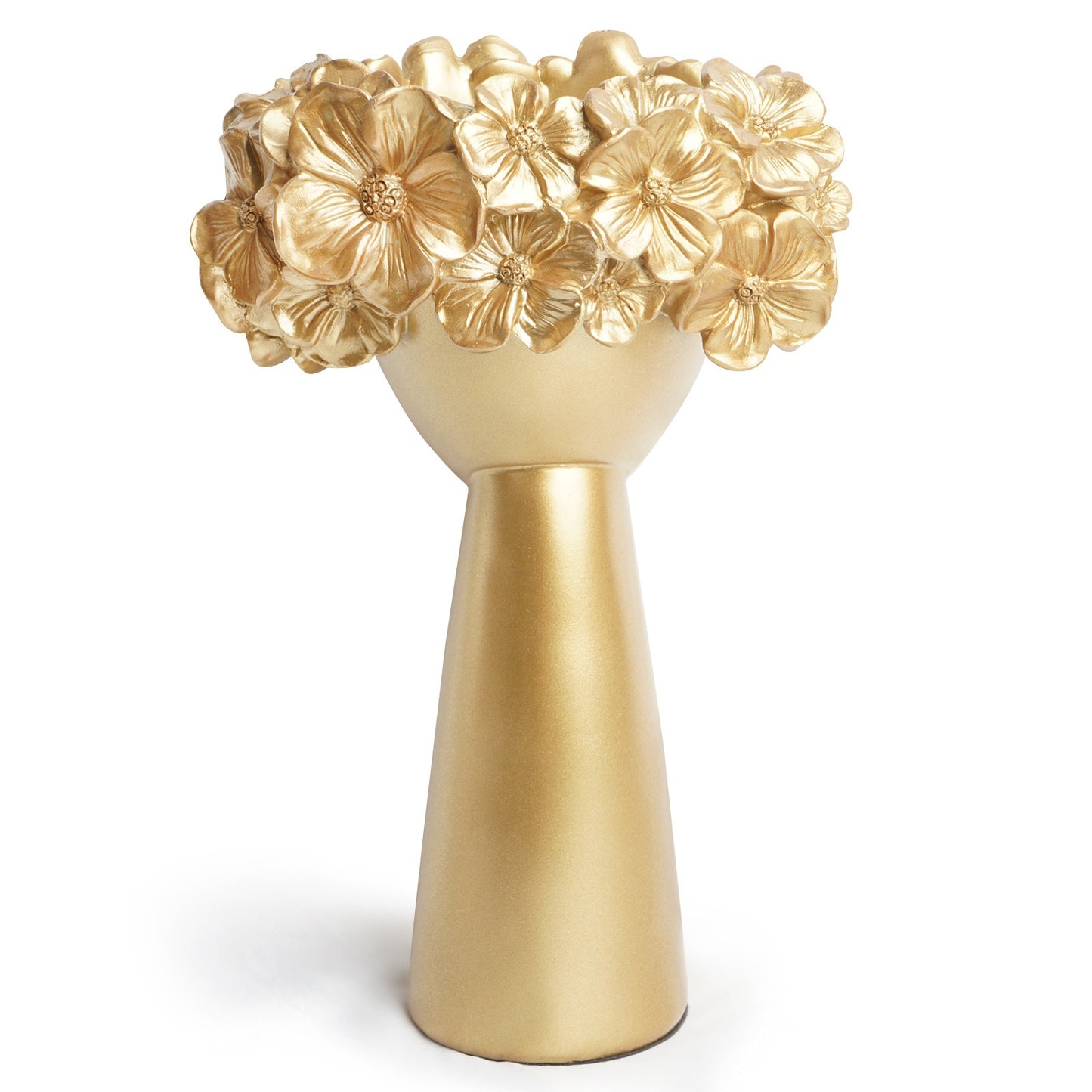Luxe Divine Collection ~ Gold Flowerpot Home Resin Ornaments