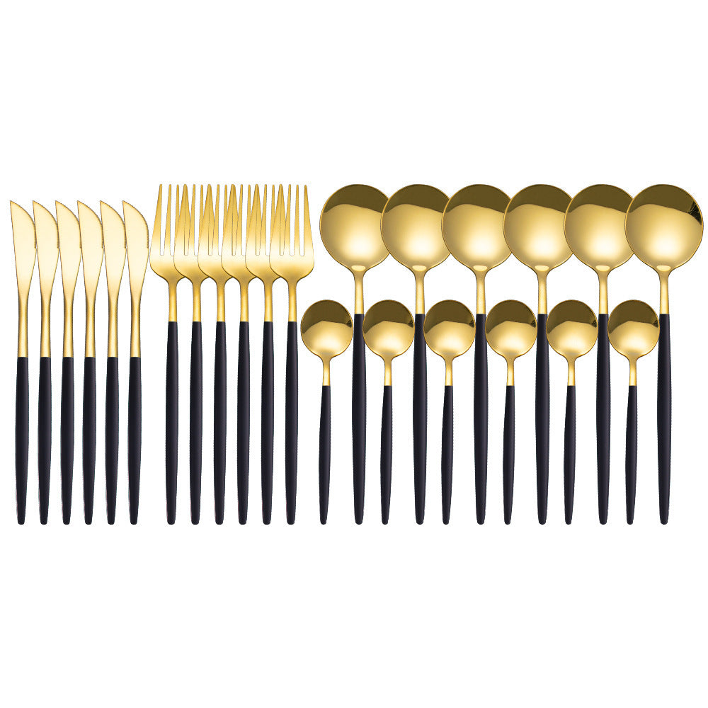 Luxe Divine Collection ~ 24pcs Luxury Cutlery Set