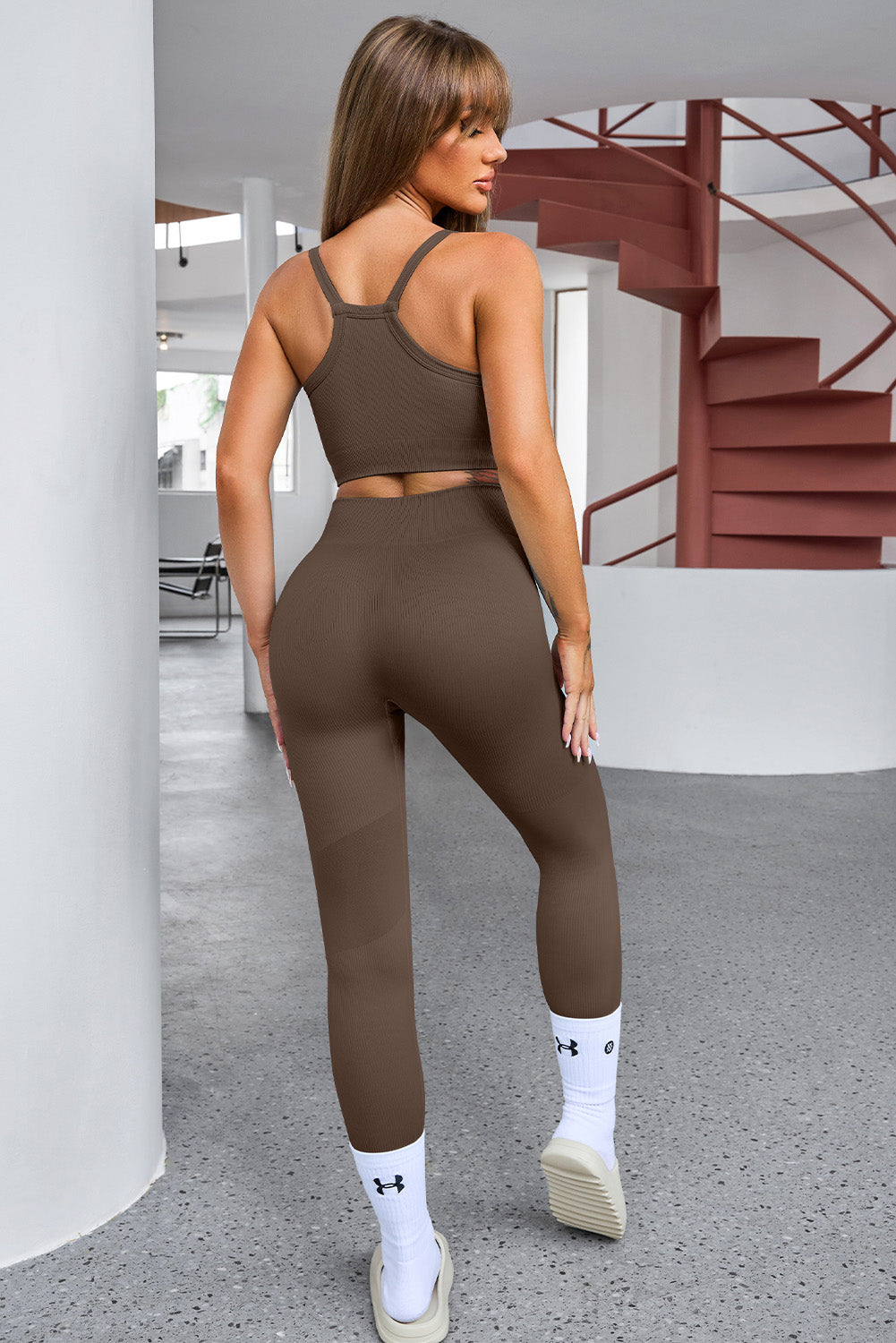 Luxe Divine Collection ~ Tank Cropped Active Top and Pants Set