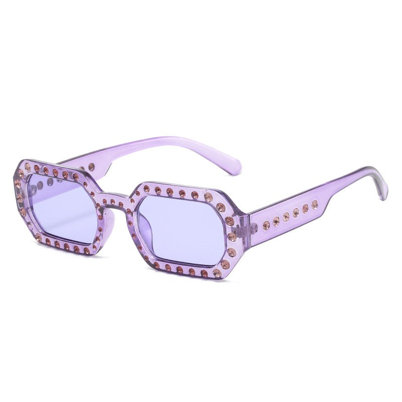 Luxe Divine Collection ~ Personalized Diamond Inlaid sunglasses, Multiple Colors