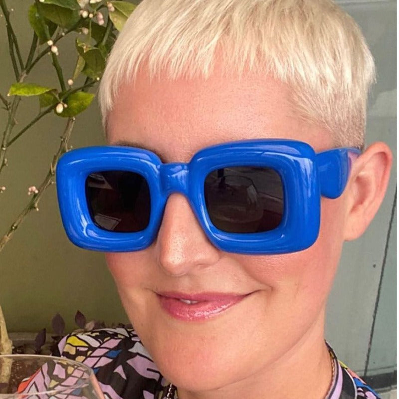Luxe Divine Collection ~ Inflatable Square Sunglasses, Multiple Colors