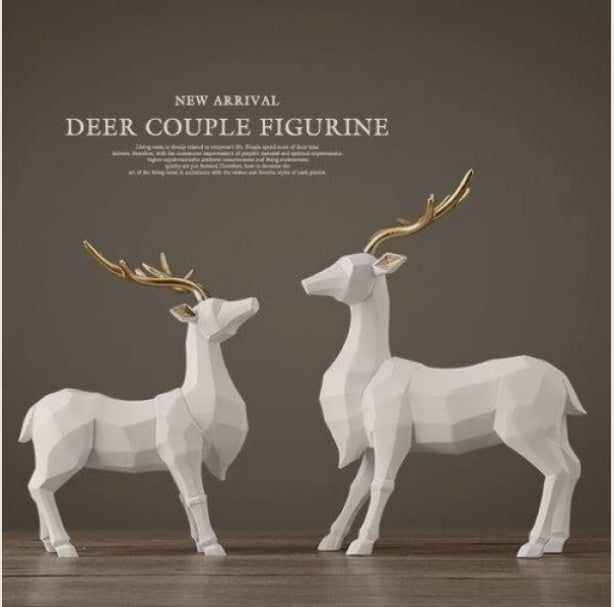 Luxe Divine Collection ~ Deer Figurine Home Decor