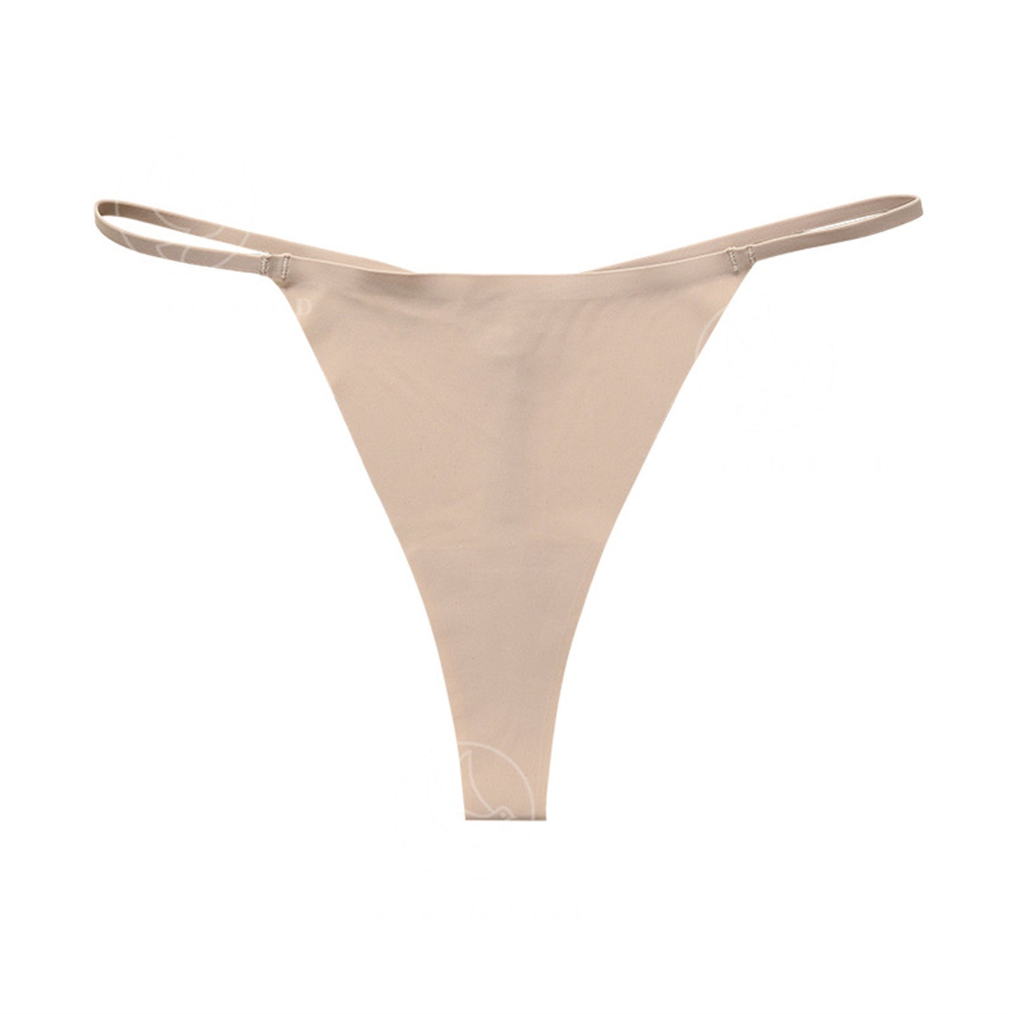 Luxe Divine Collection ~ Seamless Thin Belt Buckle T-shaped Panties T-string For Women