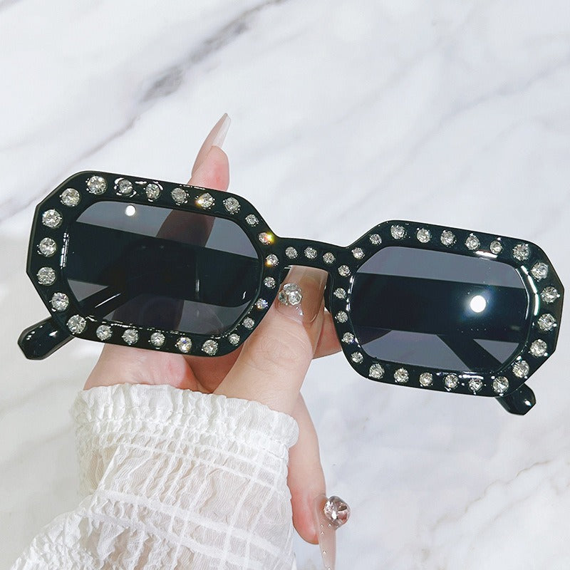Luxe Divine Collection ~ Personalized Diamond Inlaid sunglasses, Multiple Colors