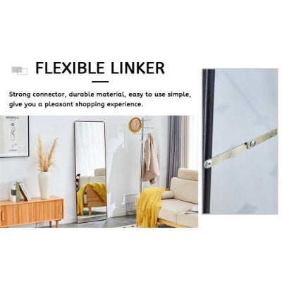 Luxe Divine Collection ~ Floor Full-length Mirror or Wall Mirror, 65 X 23.2