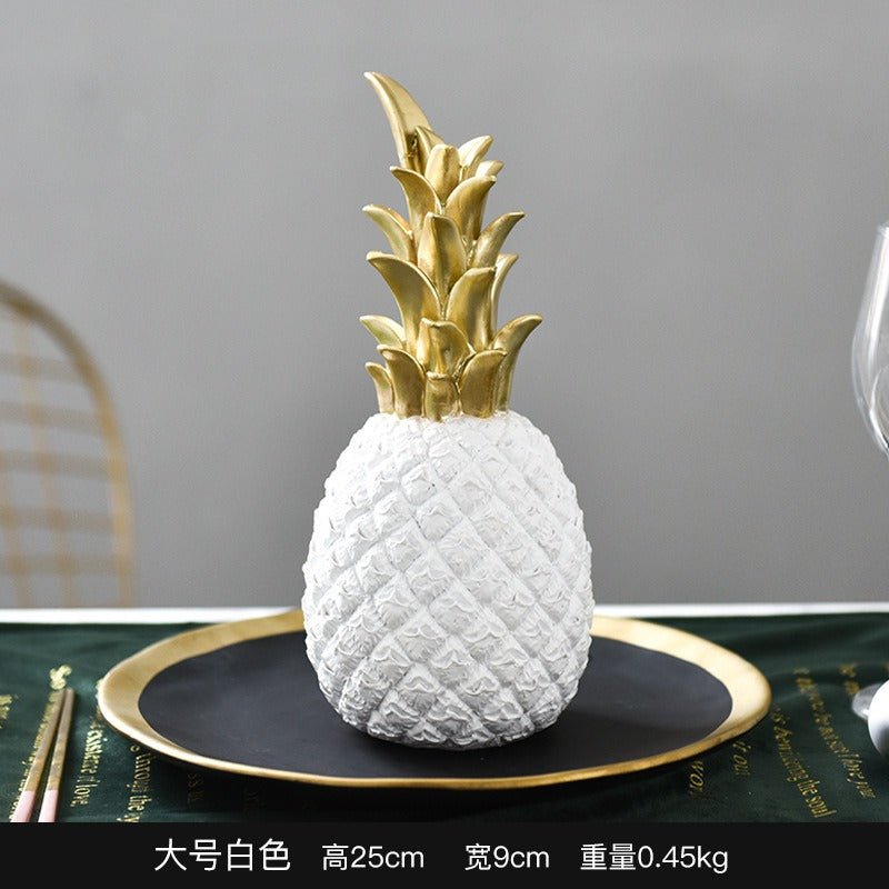Luxe Divine Collection ~ Resin crafts, Golden Pineapple Creative Decorations, Sold Separately