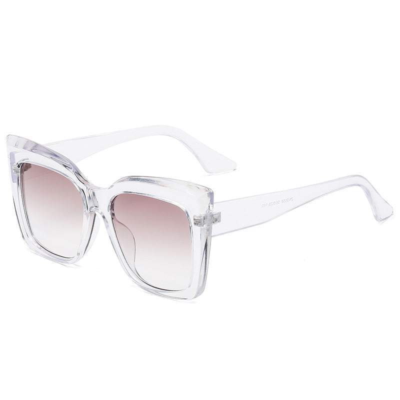 Luxe Divine Collection ~ Large Frame Cat Eye Sunglasses, Multiple Colors