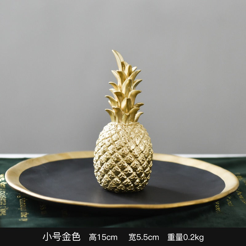 Luxe Divine Collection ~ Resin crafts, Golden Pineapple Creative Decorations, Sold Separately