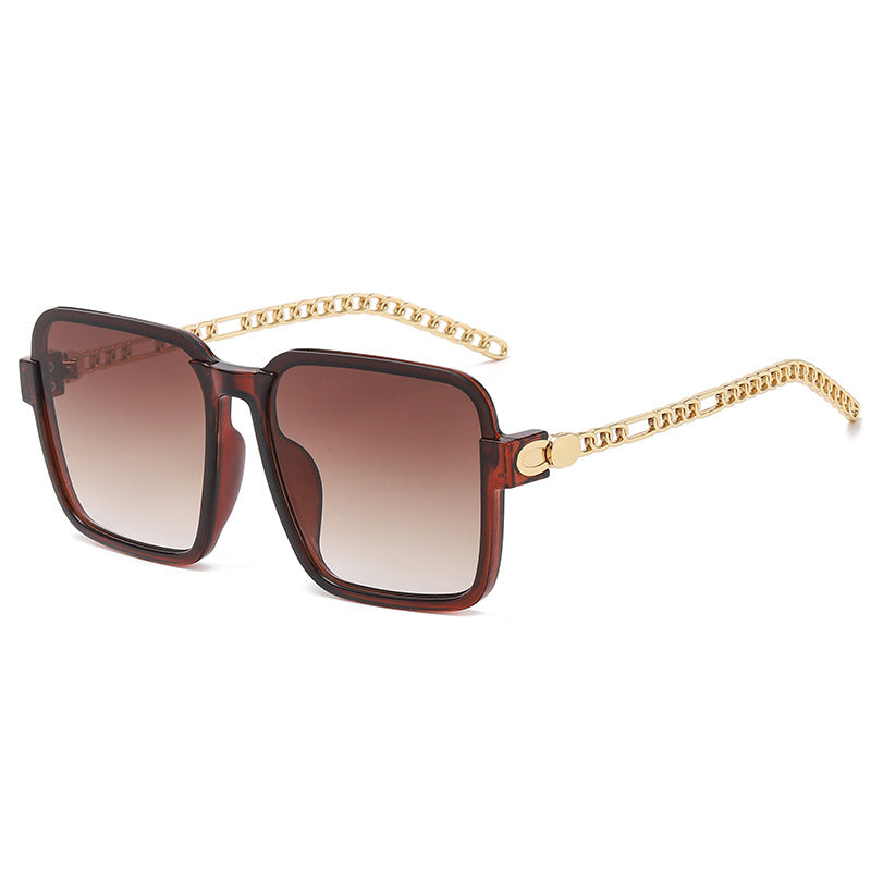 Luxe Divine Collection ~ Square Big Frame Sunglasses, Multiple Colors
