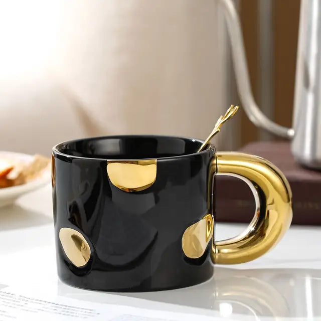 Luxe Divine Collection ~ Electroplated Ceramic Mug