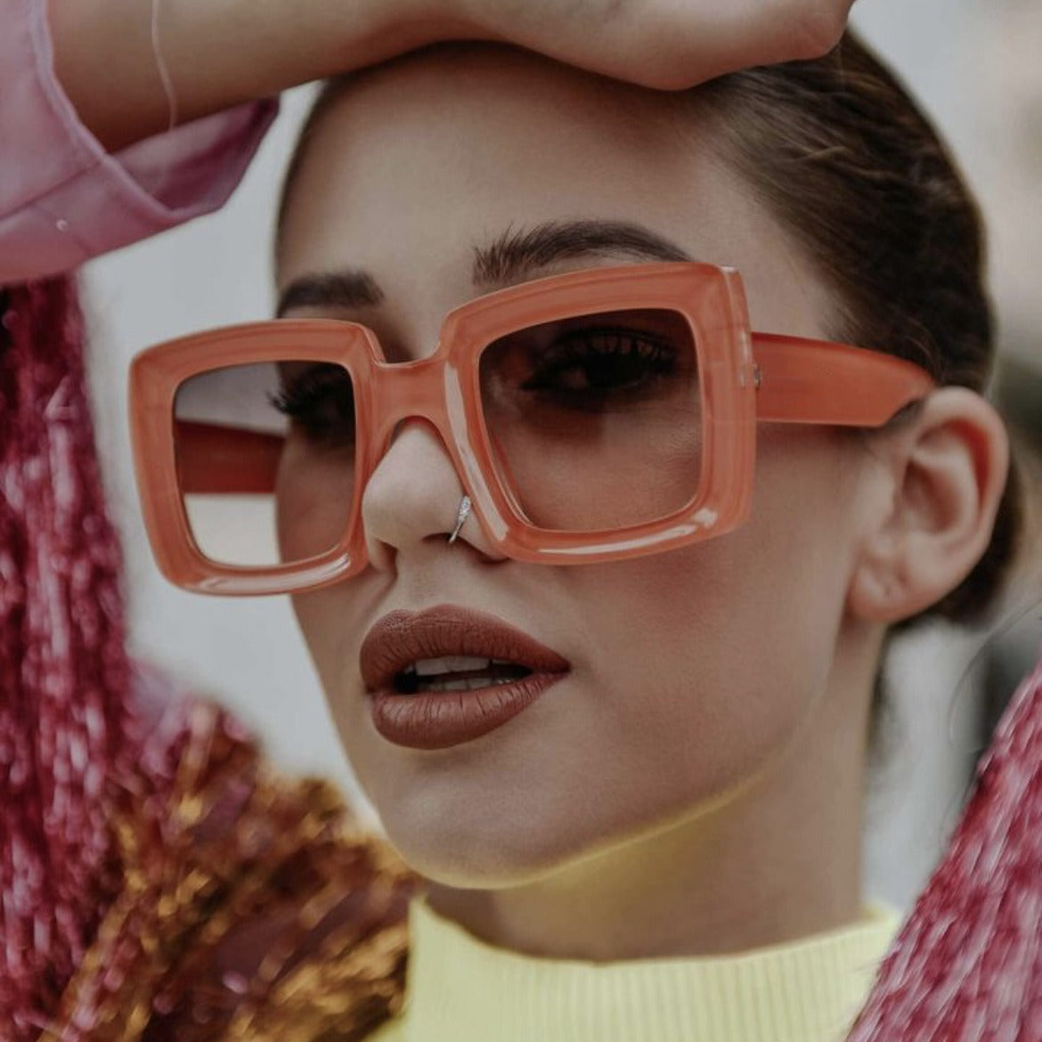 Luxe Divine Collection ~ Square Sunglasses, Multiple Colors