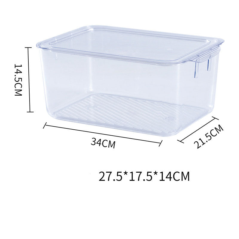 Luxe Divine Collection ~ Kitchen Storage Refrigerator Fresh-Keeping Freezer Storage Box With Lid Storage Food Food Fruit And Vegetable Finishing Egg Box