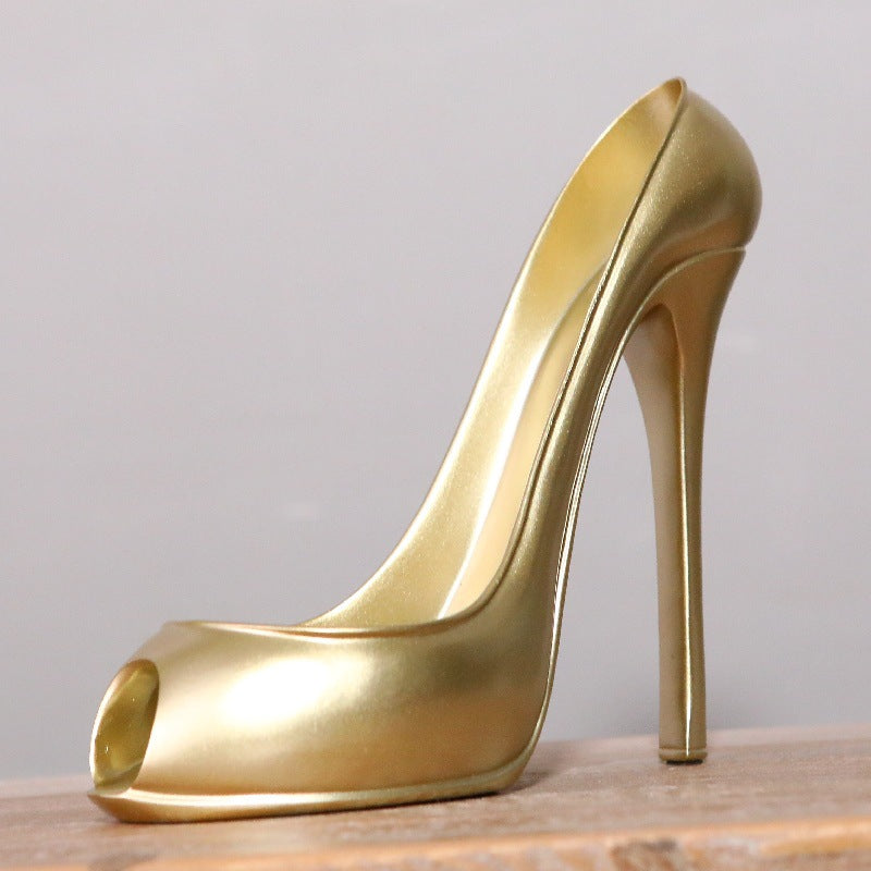 Luxe Divine Collection ~ Creative High-Heeled Shoes European Resin Decoration for Home Decor