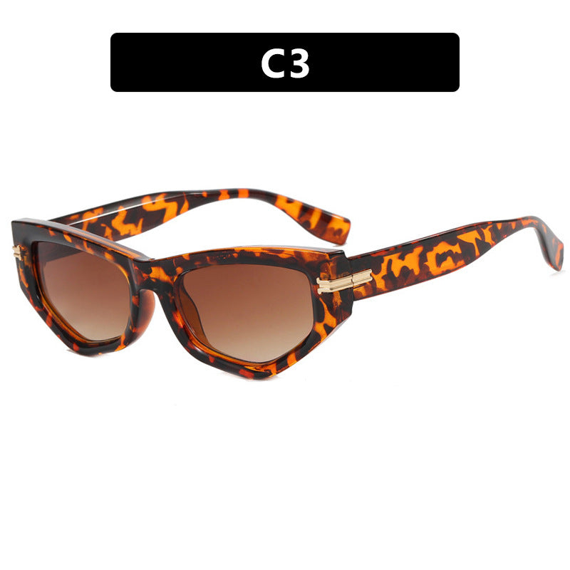 Luxe Divine Collection ~ Irregular Cat Sunglasses, Multiple Colors