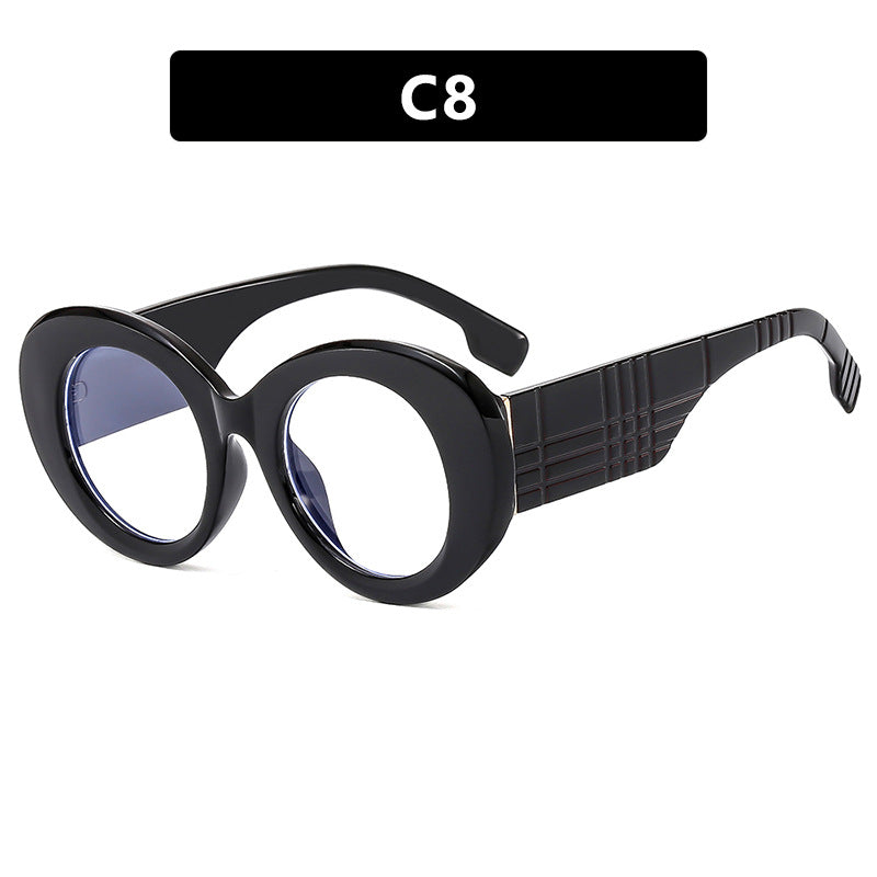 Luxe Divine Collection ~ Large Frame Circular Sunglasses, Multiple Colors